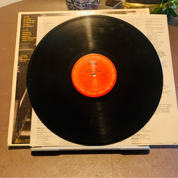 BILLY JOEL AN INNOCENT MAN EARLY PRESSING VINYL LP  1983 Columbia - Picture 2 of 8